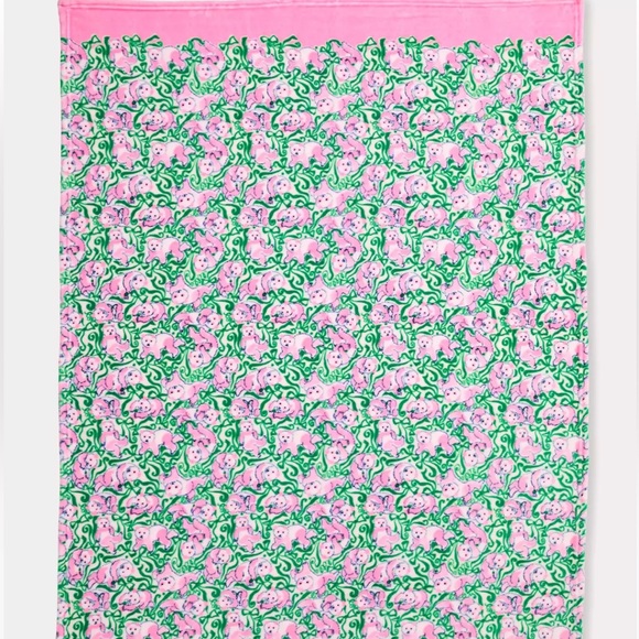 Lilly Pulitzer Blanket! - Picture 5 of 7